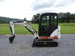 Bobcat 322G+ 3 Godets - Mini pelle 1,6 t avec cabine - Logist Agri