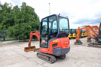 Kubota KX015 - 4 – Mini - pelle avec cabine – 2016 - Logist Agri