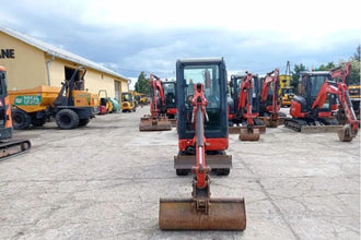 Kubota KX015 - 4 – Mini - pelle avec cabine – 2016 - Logist Agri