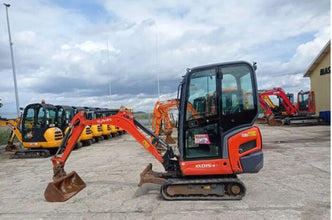Kubota KX015 - 4 – Mini - pelle avec cabine – 2016 - Logist Agri