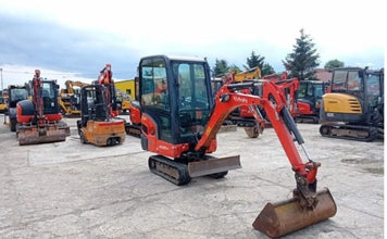 Kubota KX015 - 4 – Mini - pelle avec cabine – 2016 - Logist Agri