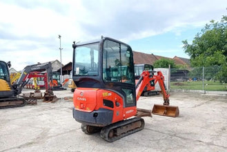 Kubota KX015 - 4 – Mini - pelle avec cabine – 2016 - Logist Agri