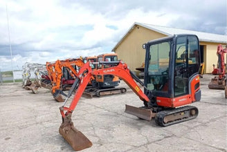 Kubota KX015 - 4 – Mini - pelle avec cabine – 2016 - Logist Agri