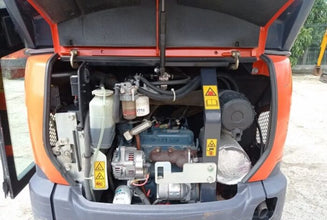 Kubota KX015 - 4 – Mini - pelle avec cabine – 2016 - Logist Agri