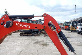 Kubota KX015 - 4 – Mini - pelle avec cabine – 2016 - Logist Agri