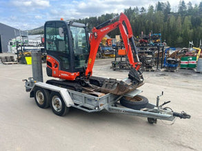 Kubota KX019 - 4 + Remorque – Mini - pelle complète – 2016 - Logist Agri