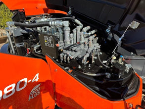 Kubota KX080 - 4 + 3 Godets et ENGCON - Mini - pelle 8T - Logist Agri