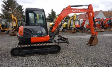 Kubota KX161 - 3+ Equipements hydrauliques - Mini - pelle 5,6T - Logist Agri
