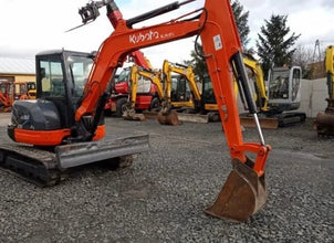 Kubota KX161 - 3+ Equipements hydrauliques - Mini - pelle 5,6T - Logist Agri