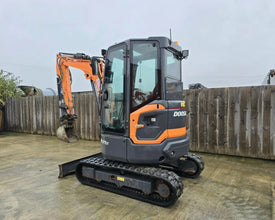 Mini pelle Doosan DX27Z - 7 – 2022 - Logist Agri