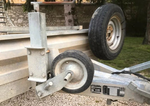 Remorque porte - engins HUBIERE – PTAC 3,5 Tonnes - Logist Agri