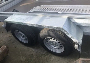 Remorque porte - engins HUBIERE TPF35 – 3,5 Tonnes - Logist Agri