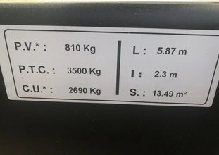 Remorque porte - engins HUBIERE TPF35 – 3,5 Tonnes - Logist Agri