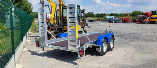 Remorque porte - engins HUBIERE TPF35 – PTAC 3,5 T - Logist Agri