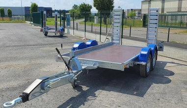 Remorque porte - engins HUBIERE TPF35 – PTAC 3,5 T - Logist Agri
