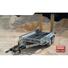 Remorque porte - engins SATELLITE TLOC – PTAC 3,5 Tonnes (348 × 170 cm) - Logist Agri